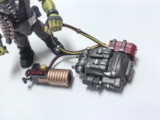 战锤40000 欧克蛮人特种兵 通讯小子瓦祖克