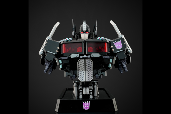 胸像传奇 暗黑擎天柱 可动机甲胸像