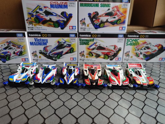 多美卡高级无限 四驱兄弟！！迷你四驱 飓风音速