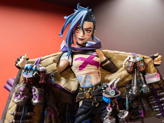 英雄联盟 双城之战 金克丝 1/7比例雕像