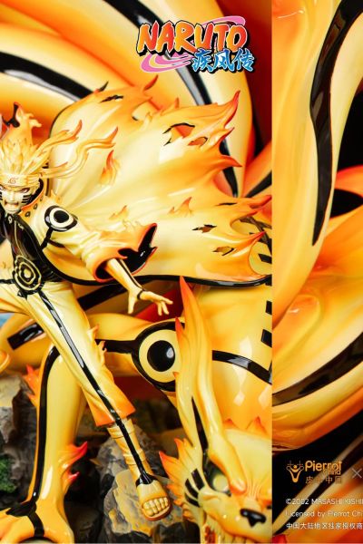 火影忍者疾风传 九喇嘛链接模式 漩涡鸣人 1/6 雕像