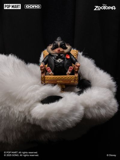 疯狂动物城 大先生 可动人偶