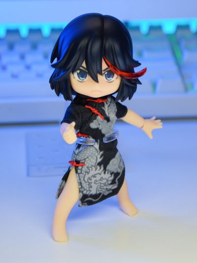 粘土娃 服装套组 裙装旗袍（熊猫/龙）