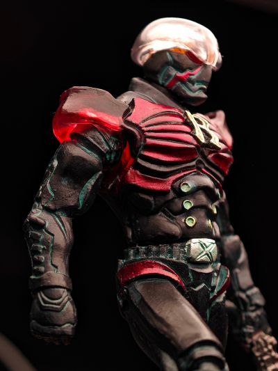 S.I.C. 匠魂 人造人间电脑奇侠 ハカイダー Red ver. 