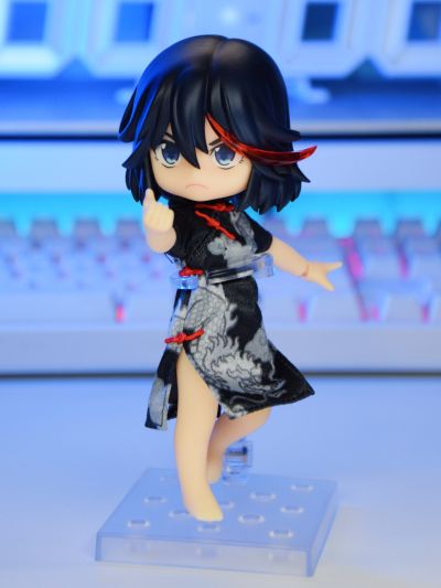 粘土娃 服装套组 裙装旗袍（熊猫/龙）