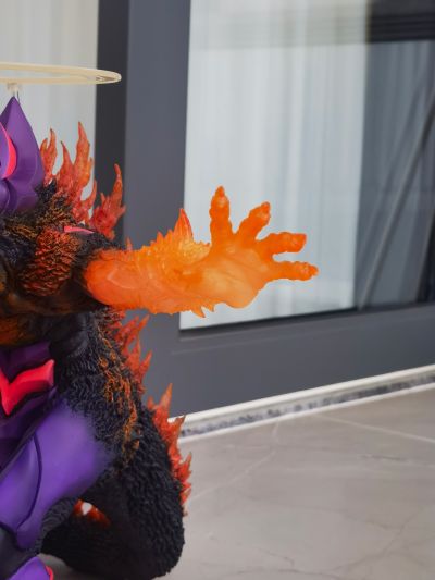 东宝30厘米系列 新世纪福音战士初号机 红莲哥斯拉觉醒形态