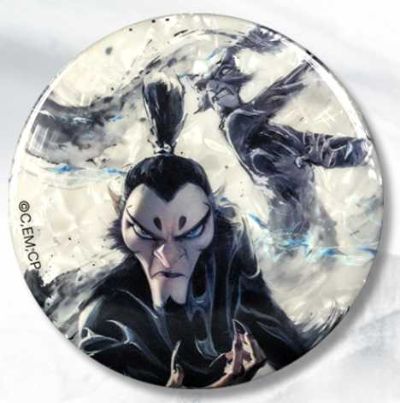 电影 哪吒之魔童闹海 水墨角色马口铁徽章