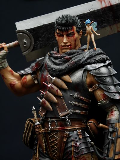 剑风传奇-格斯 迷失的孩子篇 黑色剑士 1/6雕像 新版