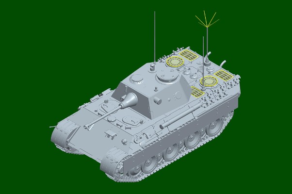 编号:84831 1/48 装甲车辆系列 德国黑豹A型侦查坦克