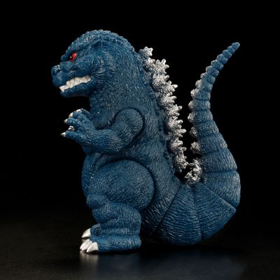哥斯拉 软胶 复古蓝色