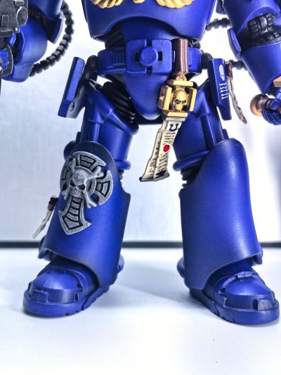 战锤40000 极限战士 终结者小队 配备能量剑和传送定位器的军士