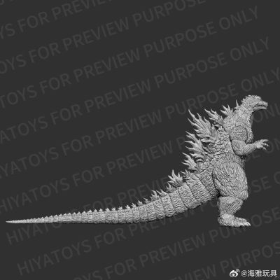 极致超值系列 无比例 哥斯拉大战机械哥斯拉（2002） 哥斯拉 可动手办