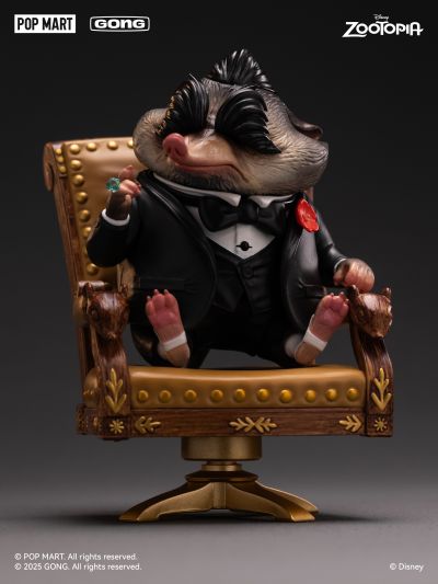 疯狂动物城 大先生 可动人偶