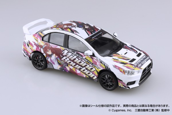 1/24 痛车 No.3 赛马娘 Ver.2 CZ4A 蓝瑟翼豪陆神 最终版 2015款（三菱）
