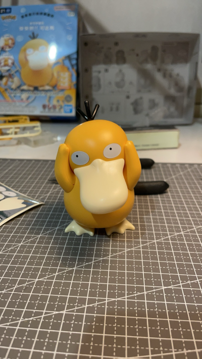 宝可梦拼装模型收藏 快快拼！！21 可达鸭