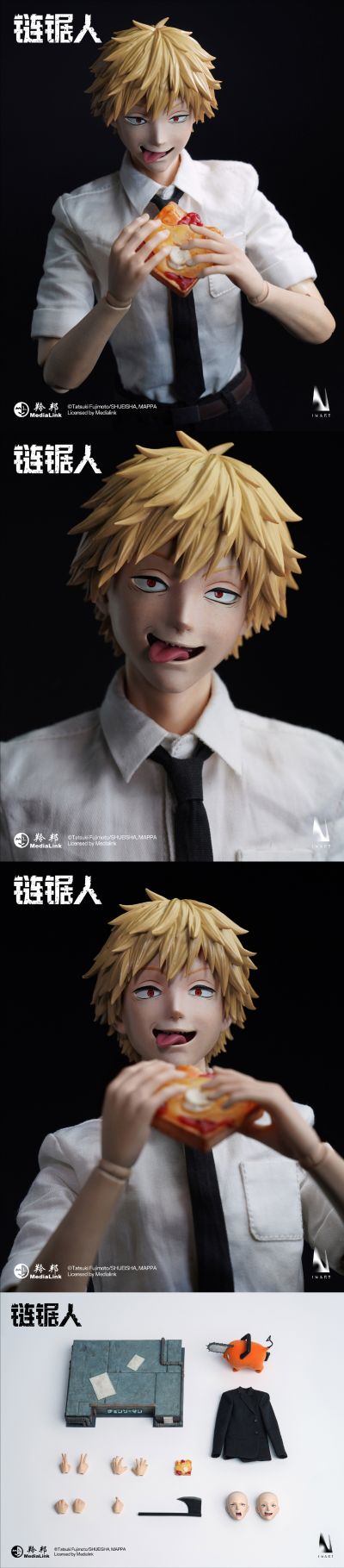 链锯人 第一季 淀治 1/6收藏级可动人偶
