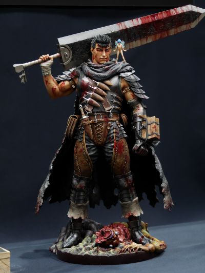 剑风传奇-格斯 迷失的孩子篇 黑色剑士 1/6雕像 新版