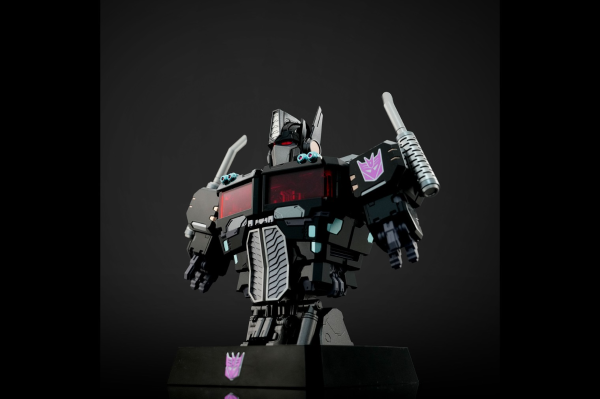 胸像传奇 暗黑擎天柱 可动机甲胸像