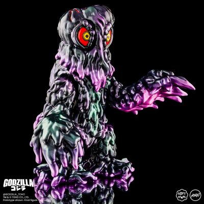 哥斯拉 与 黑多拉 软胶模型套装 油污变种