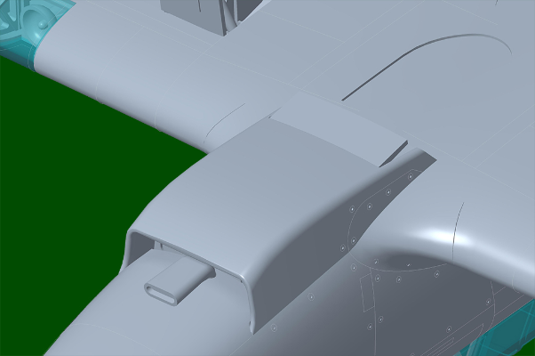 编号：05831 1/48 军用飞机系列 英国费尔雷“战斗”MKI轻型轰炸机