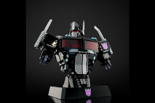 胸像传奇 暗黑擎天柱 可动机甲胸像