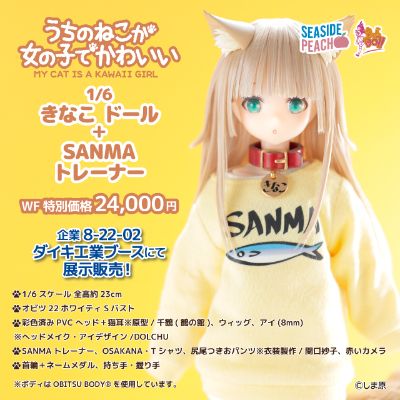 我家的猫是可爱女孩 黄豆粉（附带衣服）