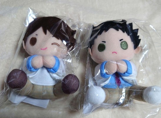 贴心玩偶 排球少年!! 日向翔阳、影山飞雄、月岛萤、及川彻、岩泉一、黑尾铁朗、孤爪研磨、木兔光太郎、赤苇京治、宫侑、宫治、北信介