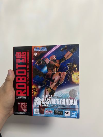 ROBOT魂＜SIDE MS＞ 机动战士高达：基连的野望 吉翁的系谱 RX-78/C.A 卡斯巴尔(夏亚)专用高达 ver. A.N.I.M.E.