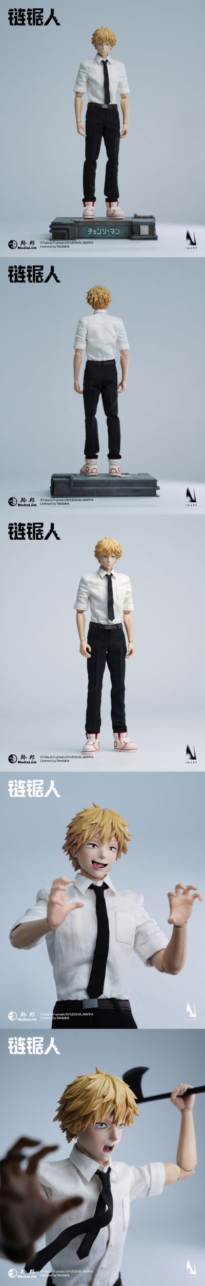 链锯人 第一季 淀治 1/6收藏级可动人偶