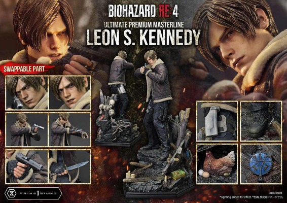 究极稀有主线 生化危机4 重制版 里昂·斯科特·肯尼迪VS电锯男