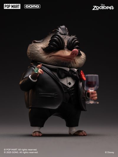 疯狂动物城 大先生 可动人偶