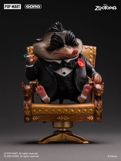 疯狂动物城 大先生 可动人偶