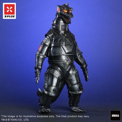 东宝30厘米系列 机械哥斯拉（1974）黑色版