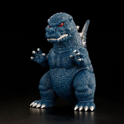 哥斯拉 软胶 复古蓝色