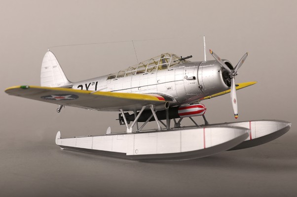 编号:81784 1/48 军用飞机系列 美国TBD-1A“蹂躏者”水上鱼雷攻击机