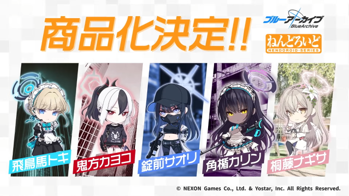 粘土人#2788 蔚蓝档案 锭前纱织