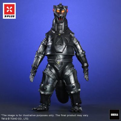 东宝30厘米系列 机械哥斯拉（1974）黑色版