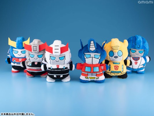 Mochibots 变形金刚 毛绒玩偶 蓝霹雳