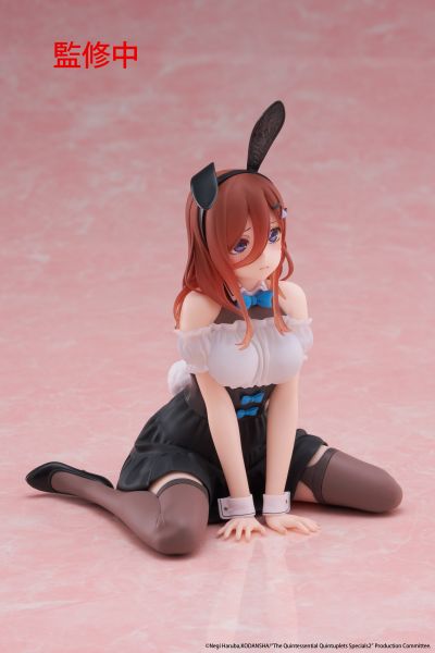 五等分的新娘＊  可爱桌摆人偶 中野三玖～兔女郎造型～