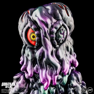哥斯拉 与 黑多拉 软胶模型套装 油污变种