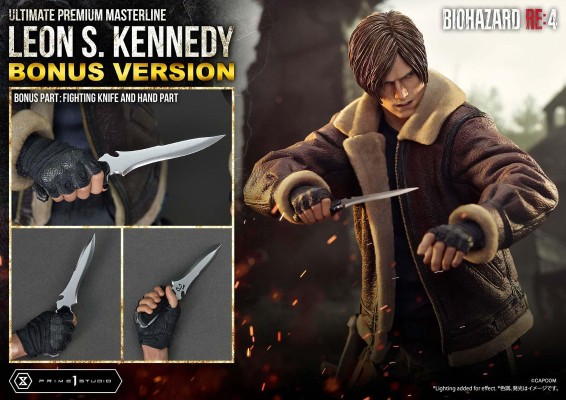 究极稀有主线 生化危机4 重制版 里昂·斯科特·肯尼迪VS电锯男