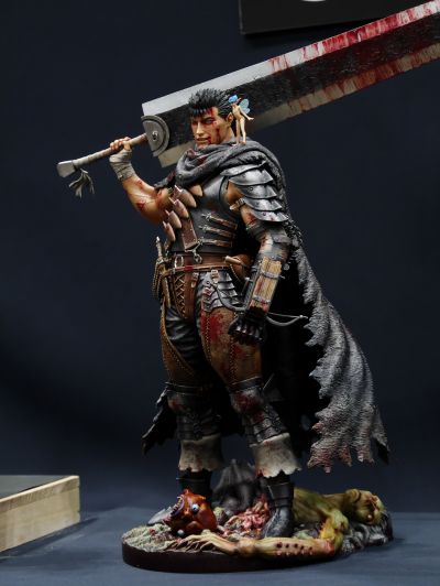 剑风传奇-格斯 迷失的孩子篇 黑色剑士 1/6雕像 新版