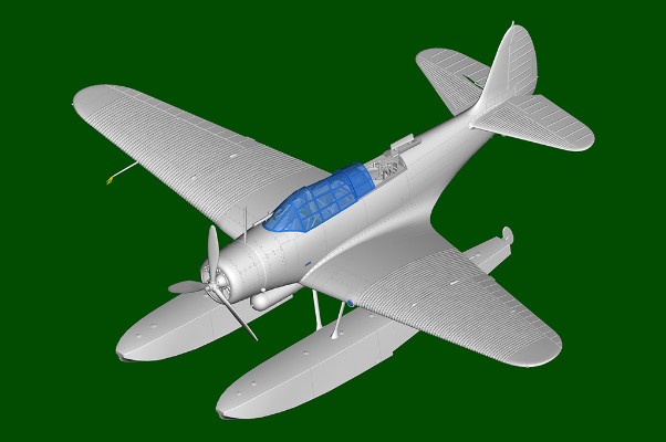 编号:81784 1/48 军用飞机系列 美国TBD-1A“蹂躏者”水上鱼雷攻击机