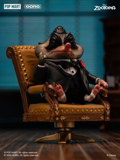 疯狂动物城 大先生 可动人偶