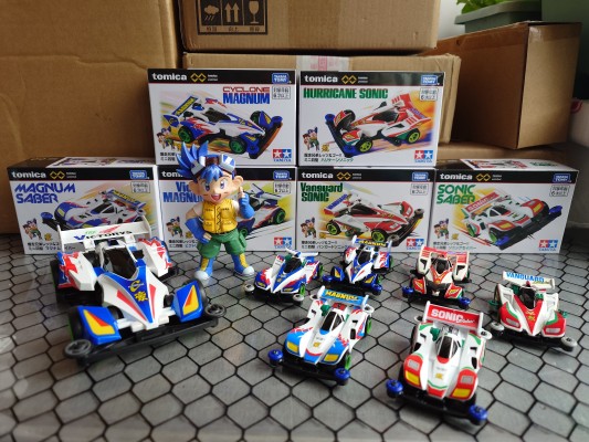 多美卡高级无限 四驱兄弟！！迷你四驱 飓风音速