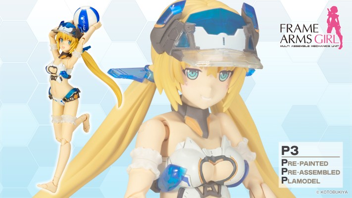 机甲少女 P3 白皙魔鹫 夏日假期 Ver.