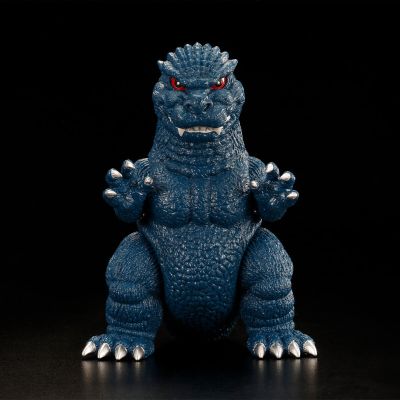 哥斯拉 软胶 复古蓝色