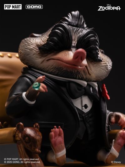 疯狂动物城 大先生 可动人偶