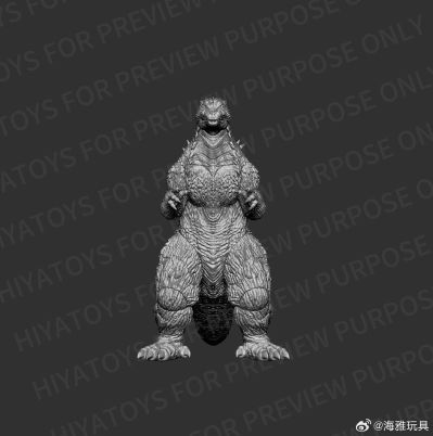 极致超值系列 无比例 哥斯拉大战机械哥斯拉（2002） 哥斯拉 可动手办