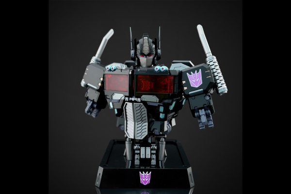 胸像传奇 暗黑擎天柱 可动机甲胸像